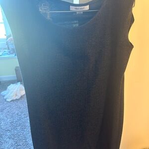 Nine West Black Sleeveless Dress